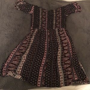 Off the shoulder dress